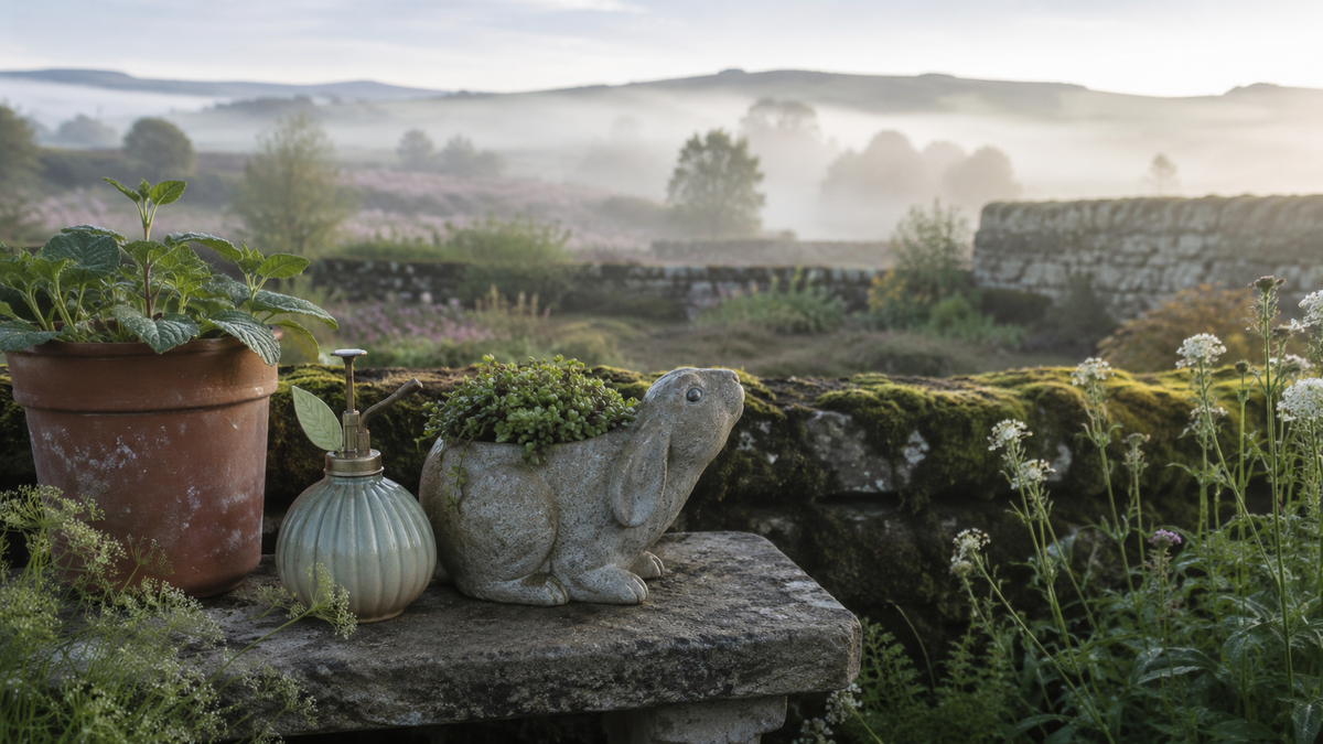 Highland Garden collection — plant pots and garden accessories from Croft & Cleo