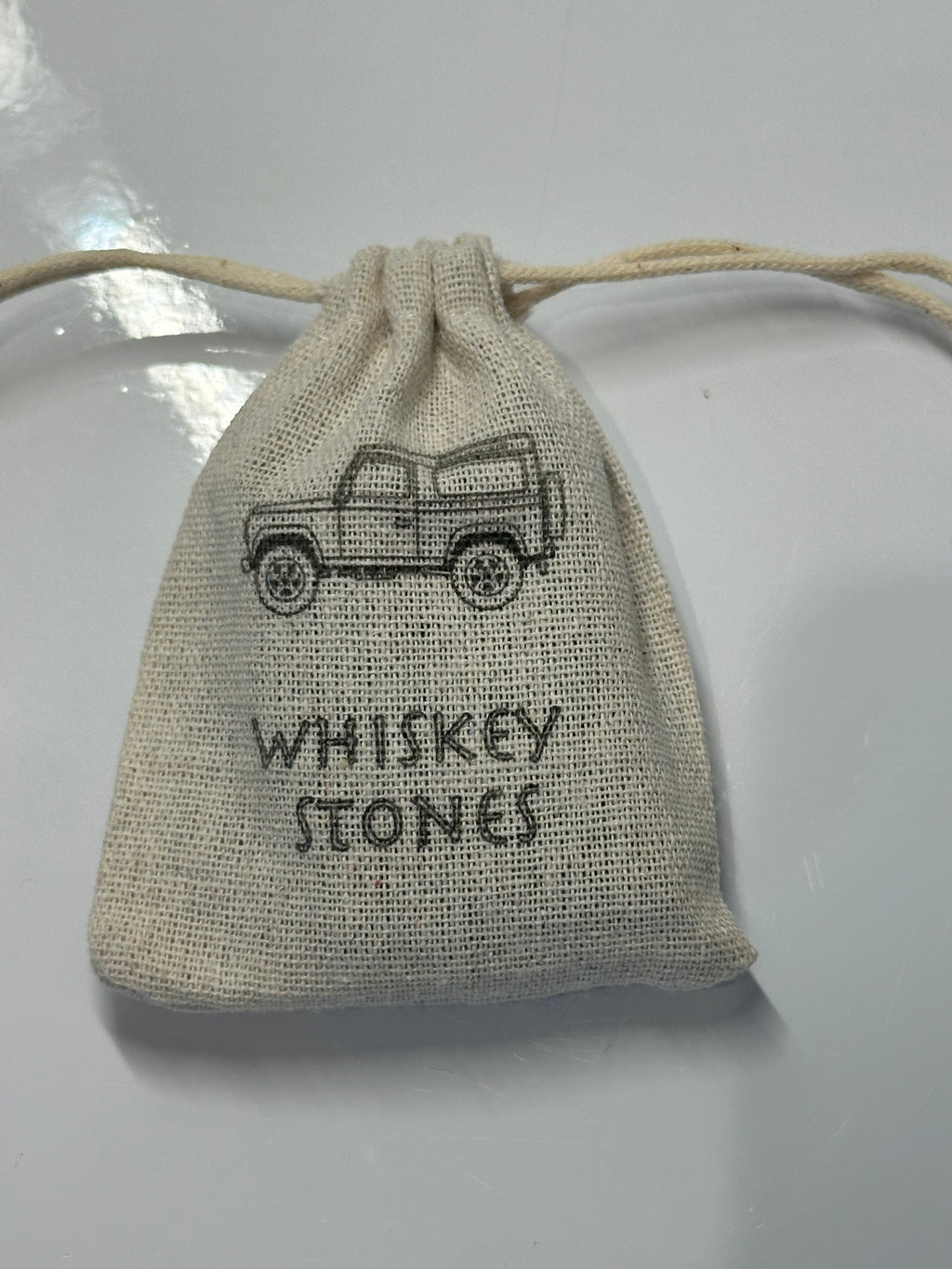 Granite Whiskey Stones, Engraved Land Rover Defender Design, Personalised Gift Set of 6