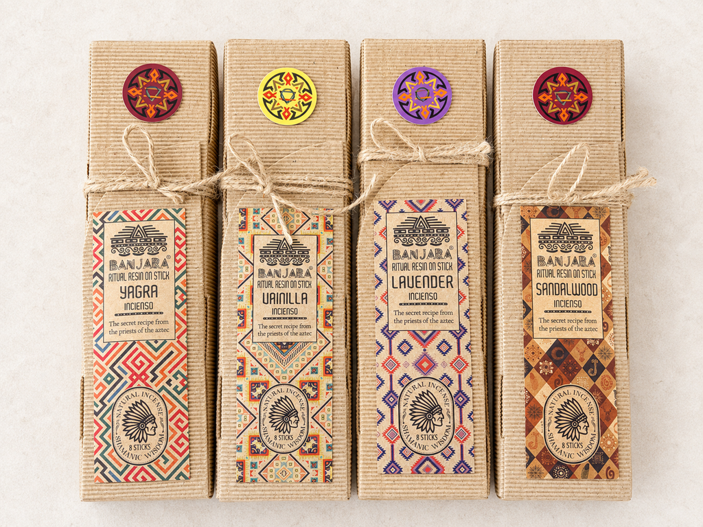 Jesmonite Marble Incense Holder & Incense Gift Set – in natural light, Croft & Cleo