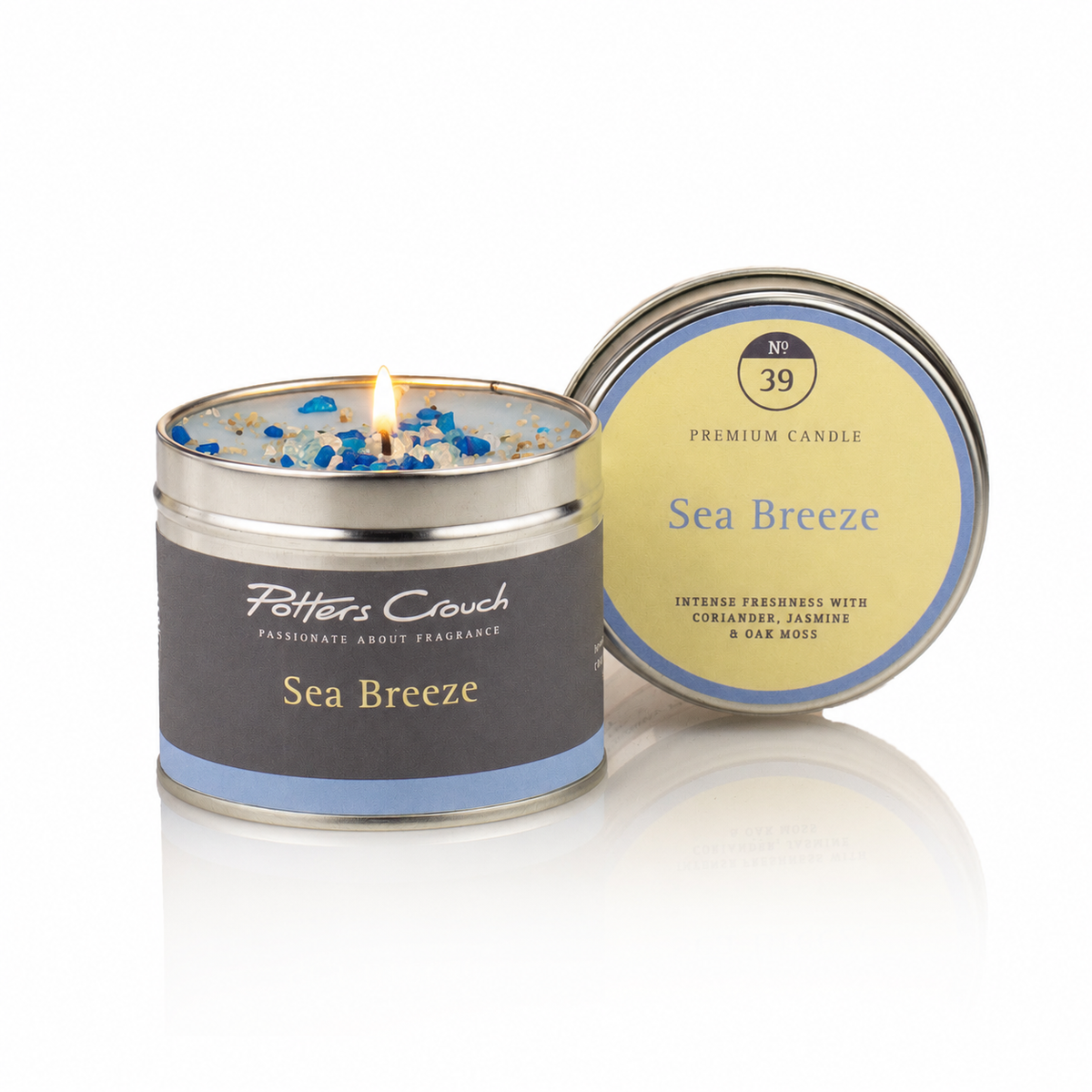 Sea Breeze candle — alternate angle, Croft & Cleo