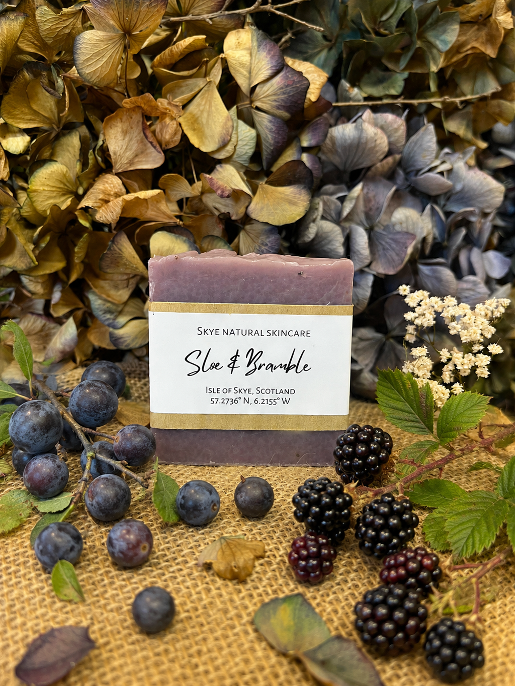 Soap Bar, Sloe & Bramble Shea Butter Hedgerow