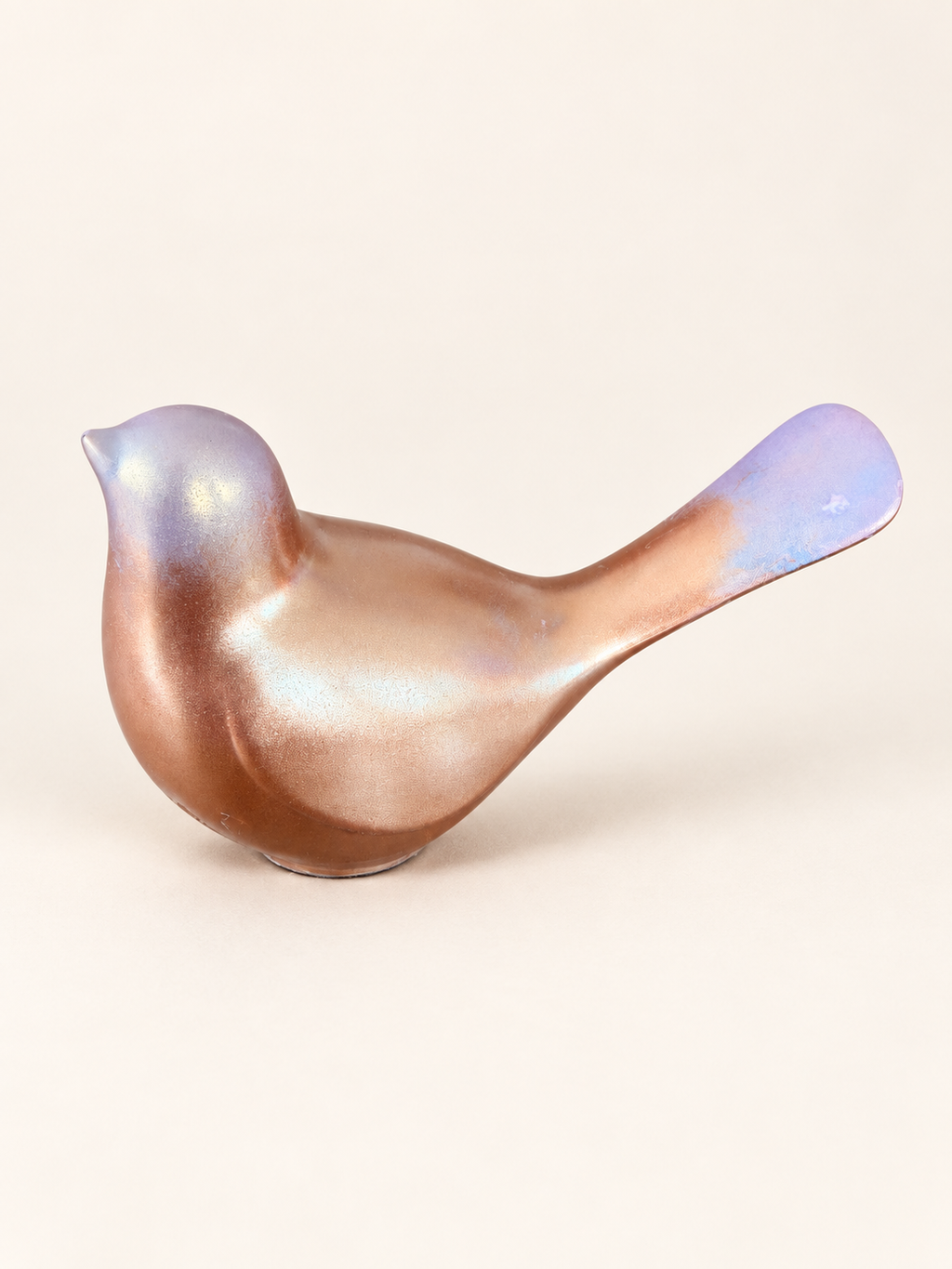 Jesmonite Bird Ornament, Sculptural Nature Decor, Choose Your Colour & Size