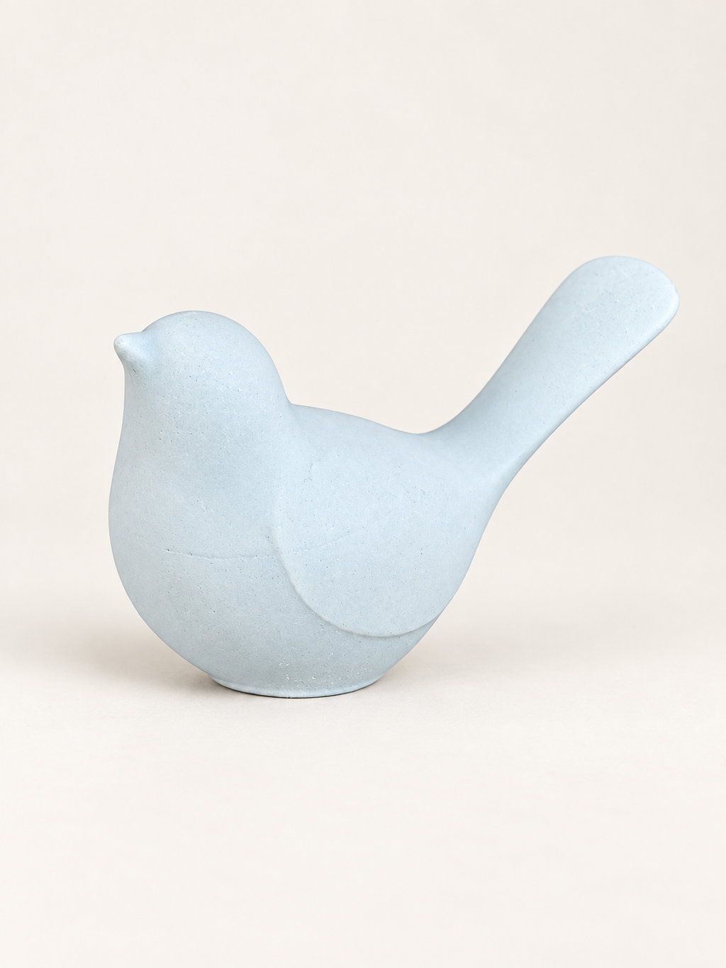 Jesmonite Bird Ornament, Sculptural Nature Decor, Choose Your Colour & Size