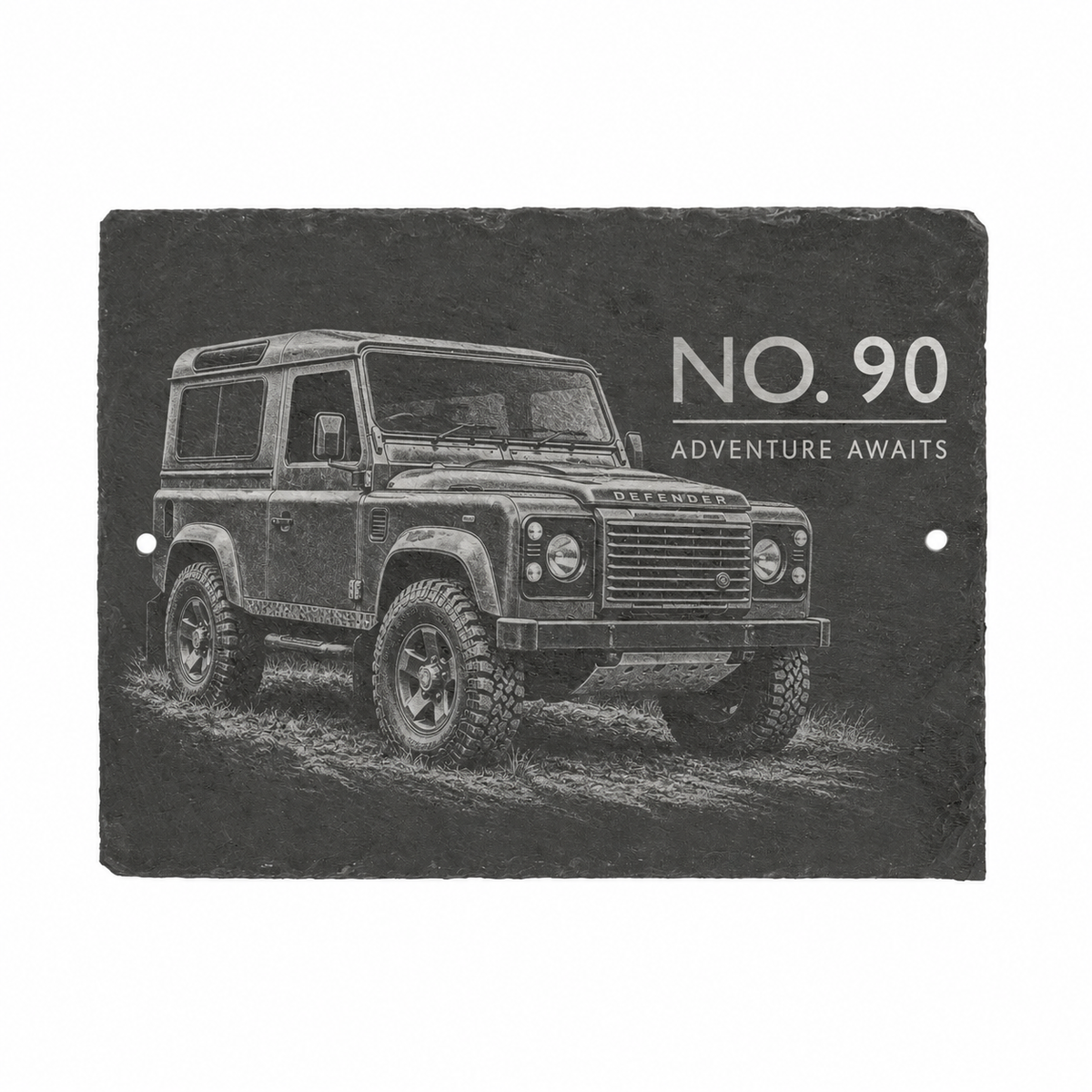 Personalised Slate House Sign or Wall Plaque, 20 x 15cm, Engraved Custom Address Sign, Housewarming Gift