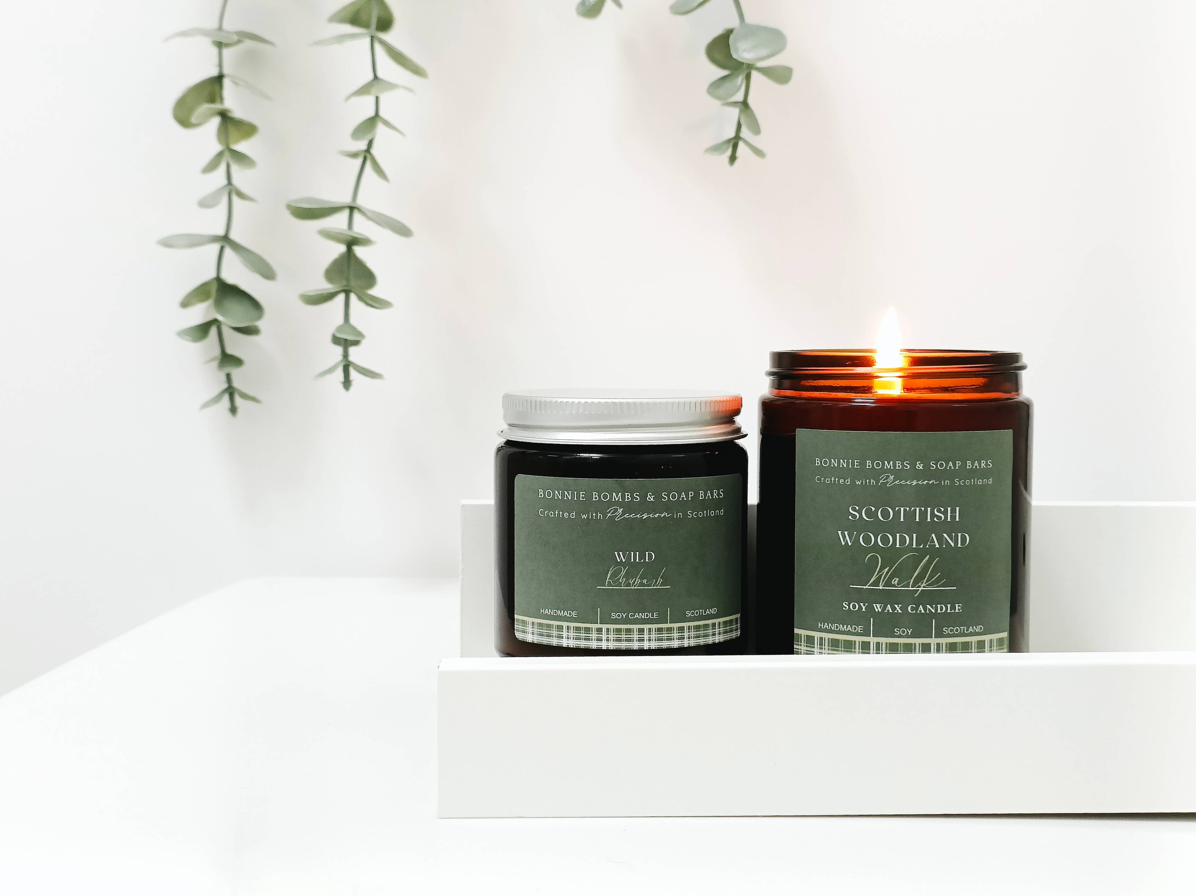 Wild Rhubarb Soy Candle