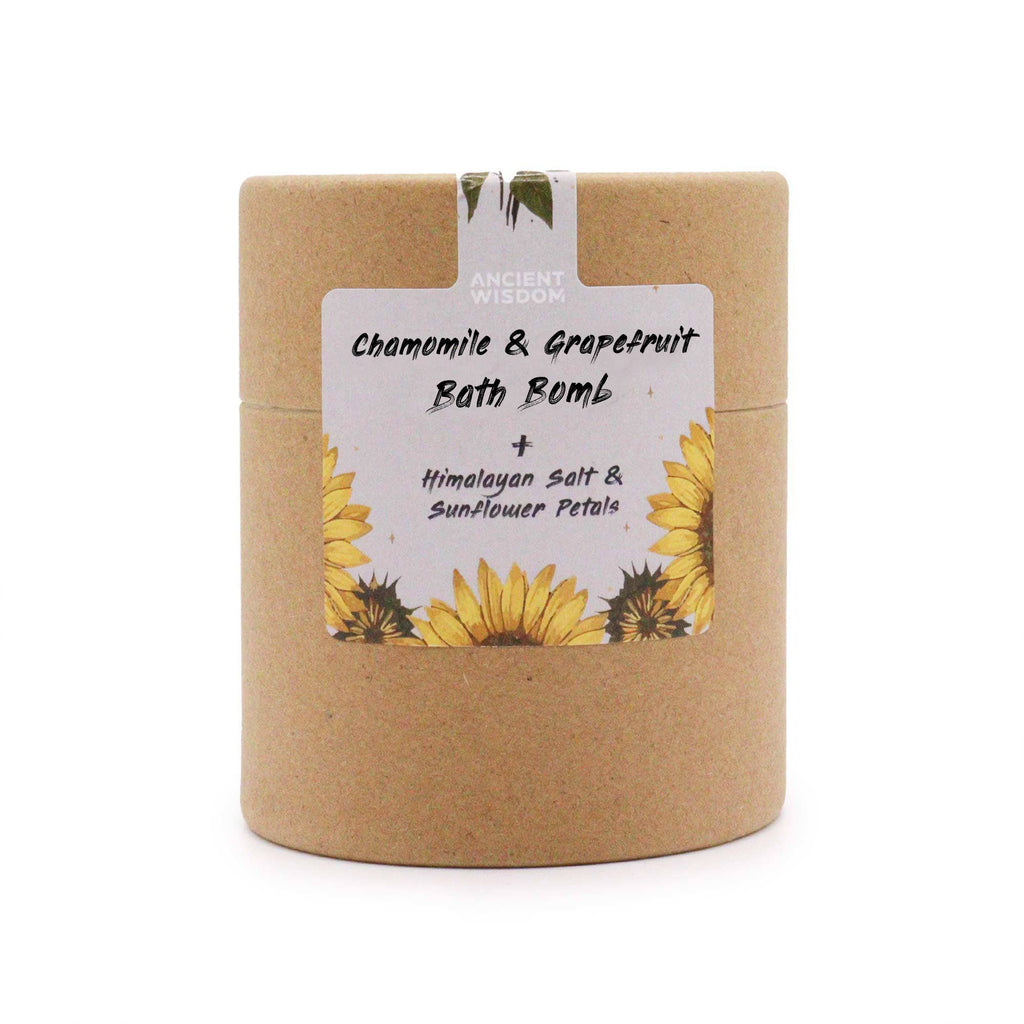 Sunflower Serenity Bath Bomb & Petals