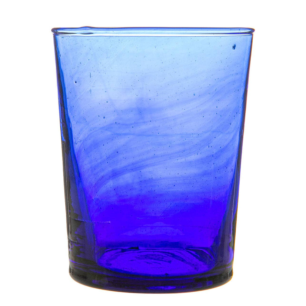 Meknes recycled tumbler glass, 215ml, Moroccan-style, Croft & Cleo