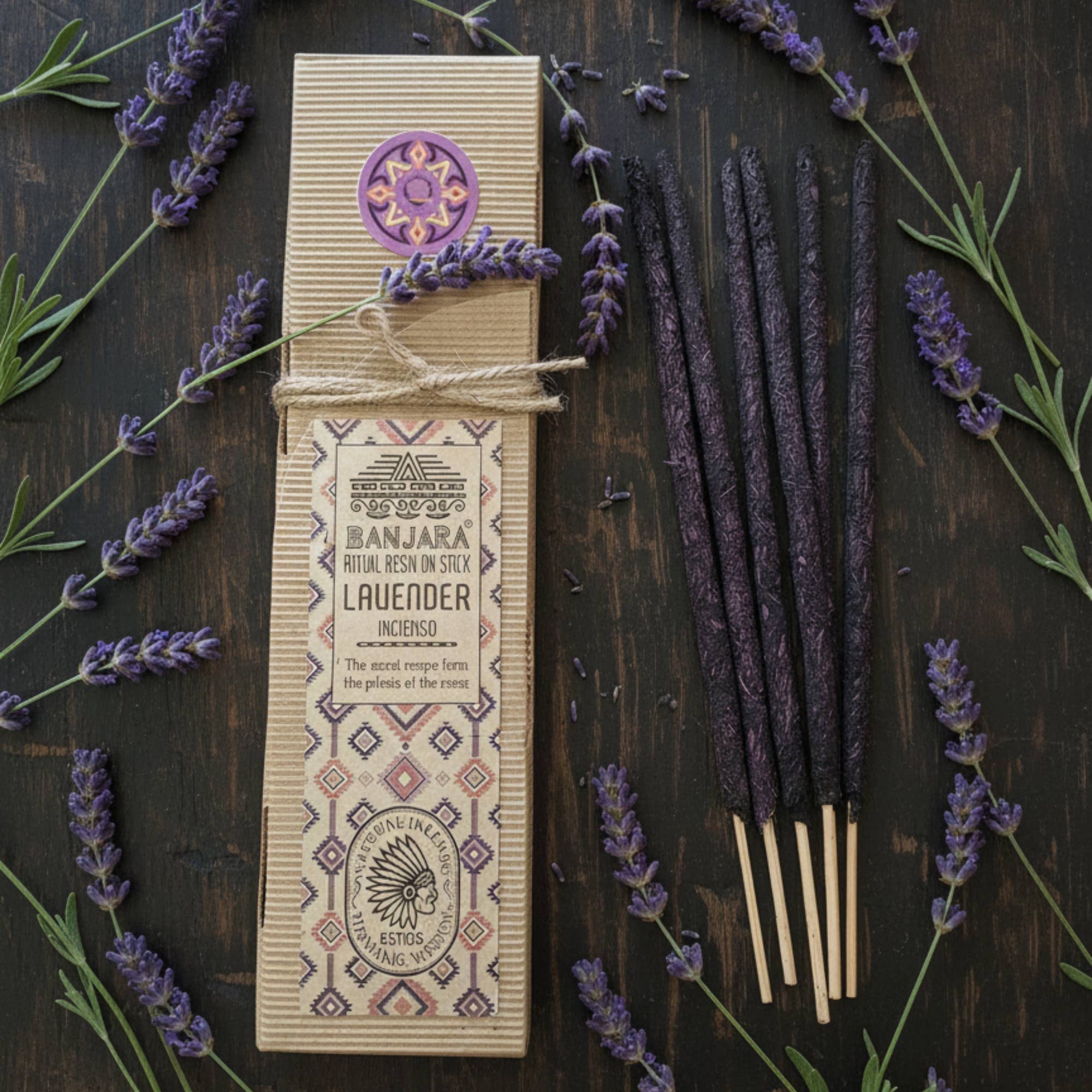 Incense sticks burning in holder with soft fragrant smoke, Croft & Cleo