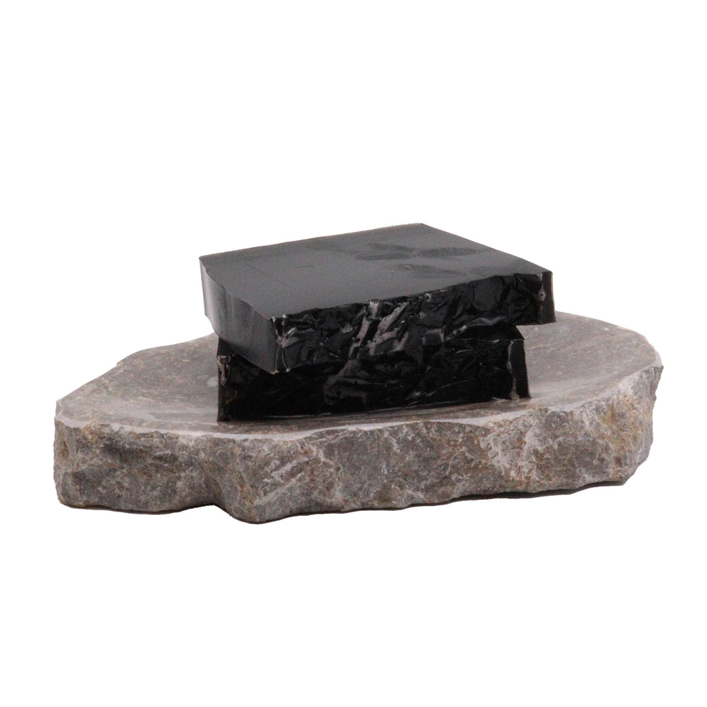 Croft & Cleo Siabann — Glen Noir charcoal, fig and vanilla soap bar