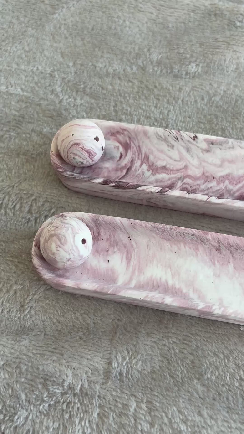 Incense Holder, Jesmonite, Handcrafted Stick Holder, Choose Your Finish
