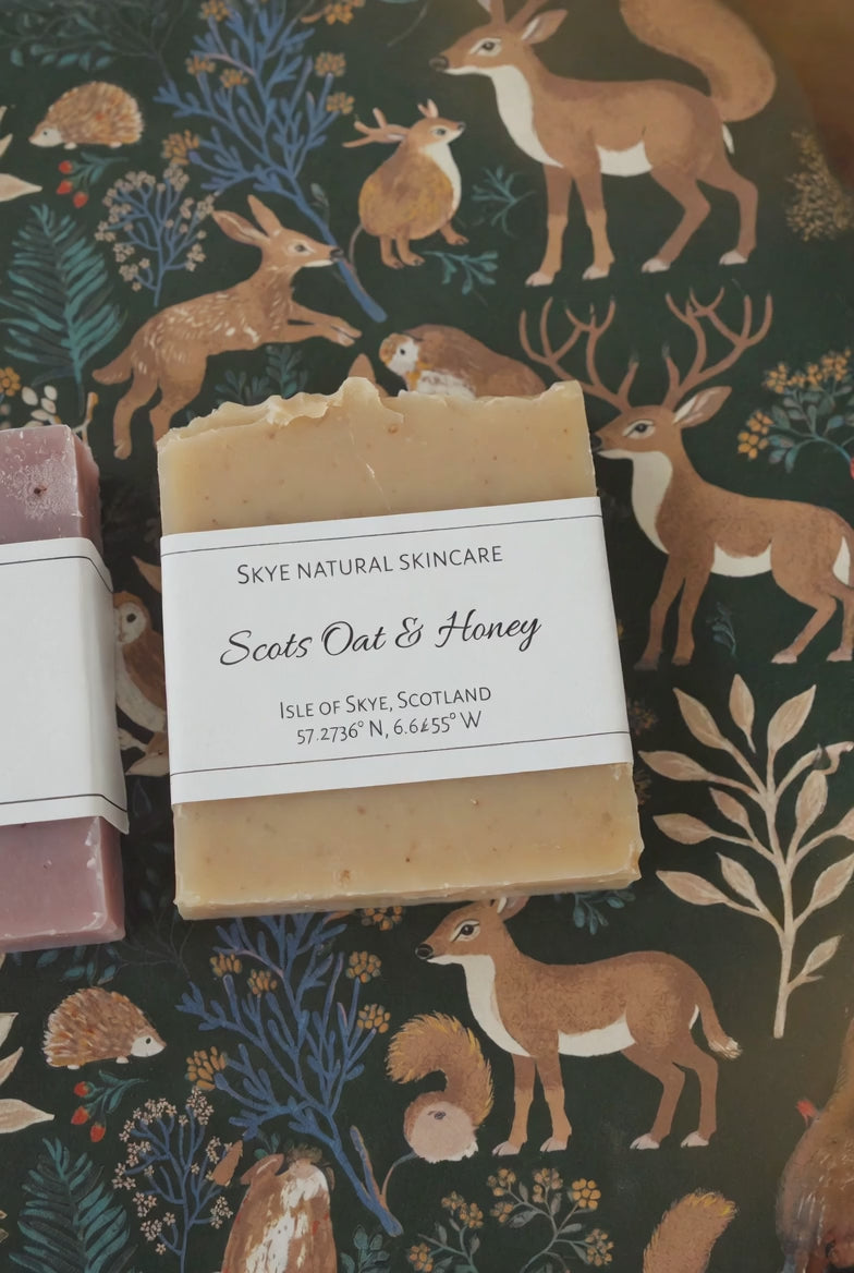Soap Bar, Sloe & Bramble Shea Butter Hedgerow, Handmade Natural Gift